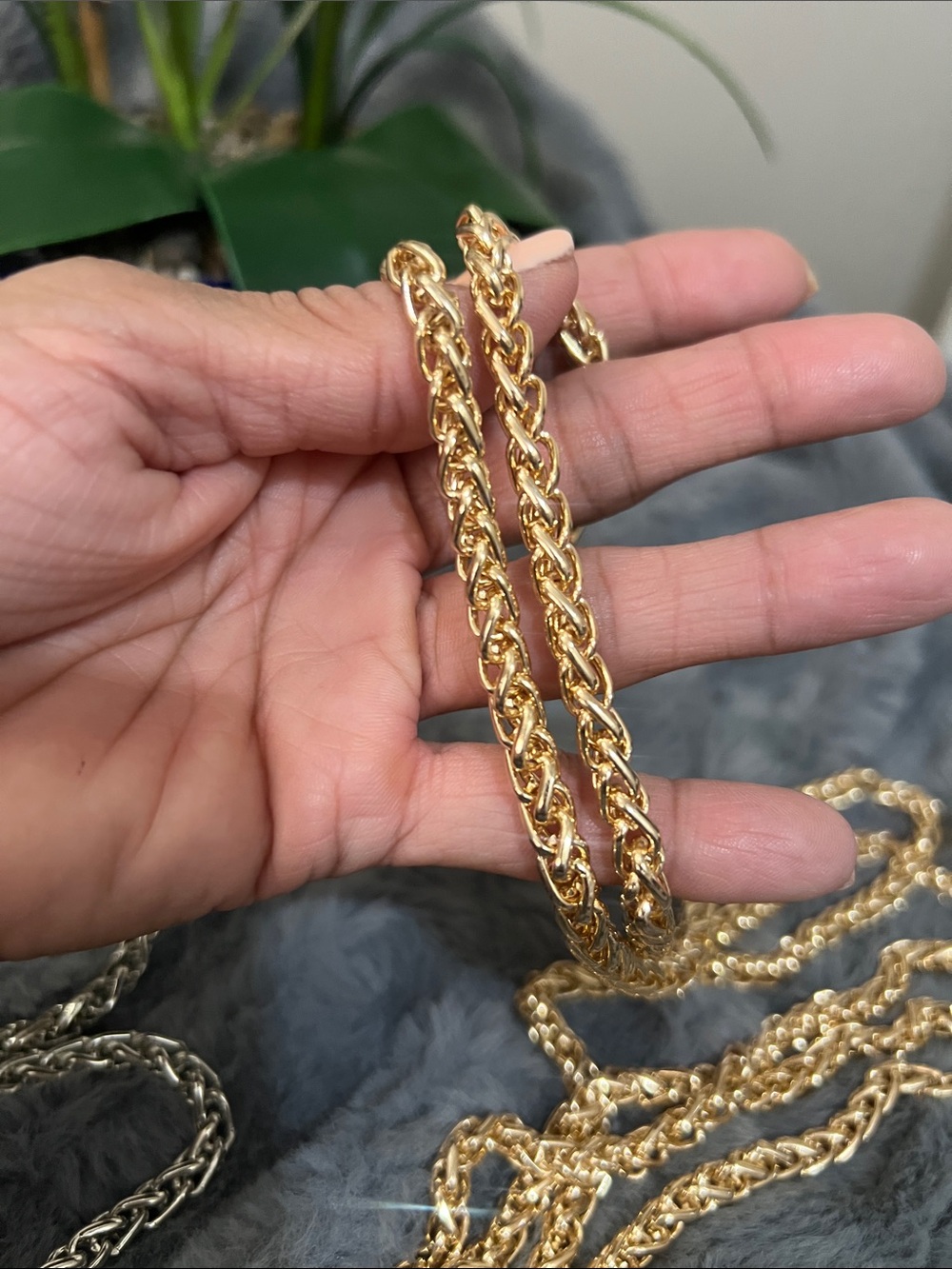 Purse Chain Gold / Silver / Black NEW retail: $15 - Picture 4 of 5